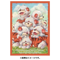Pokemon center TCG card sleeves Hisuian Growlithe 64 stuks